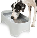 Giant Bowl - Extra Large Water Bowl for Dogs - Perfect for Outdoors (2.25 Gallon Capacity, 288 Oz) - Vanilla Bean